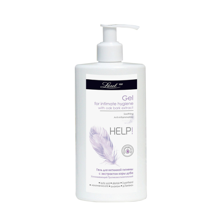 Help! Delicate gel for intimate hygiene with oak bark