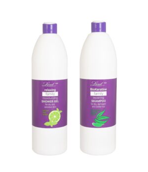 Bio Keratine  Family Shower gel lime and basil extract. - Image 2