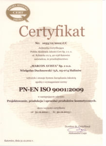 Certyfikat